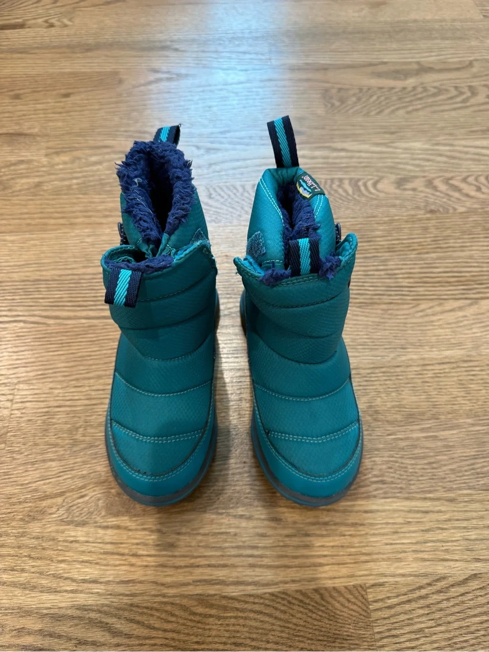 L.L. Bean Kids' Ultralight Winter Boots in Teal, Toddler Size 11